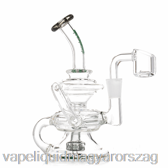 Ooze Rip Tide Mini újrahasznosító Dab Rig Tengeri Homok Borostyán (tiszta / Borostyánsárga) Vape Toll